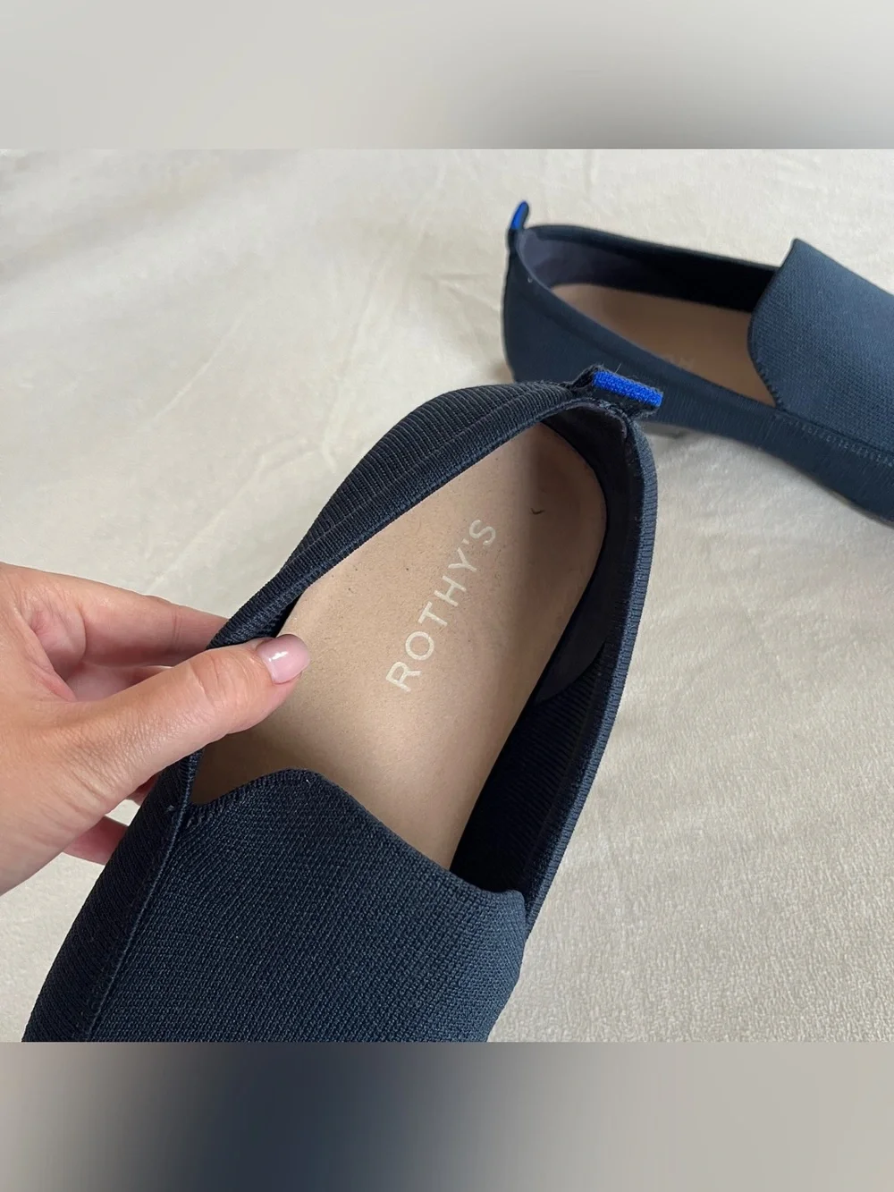 Rothy's Men's Navy Loafers Size 14